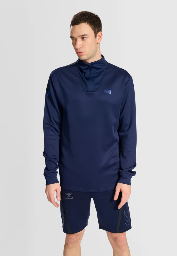 HALF ZIP - Sweatshirt - marine
