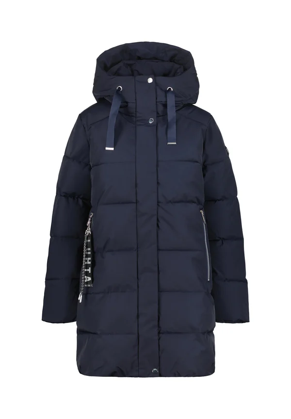 HALLA - Wintermantel - dunkel blau