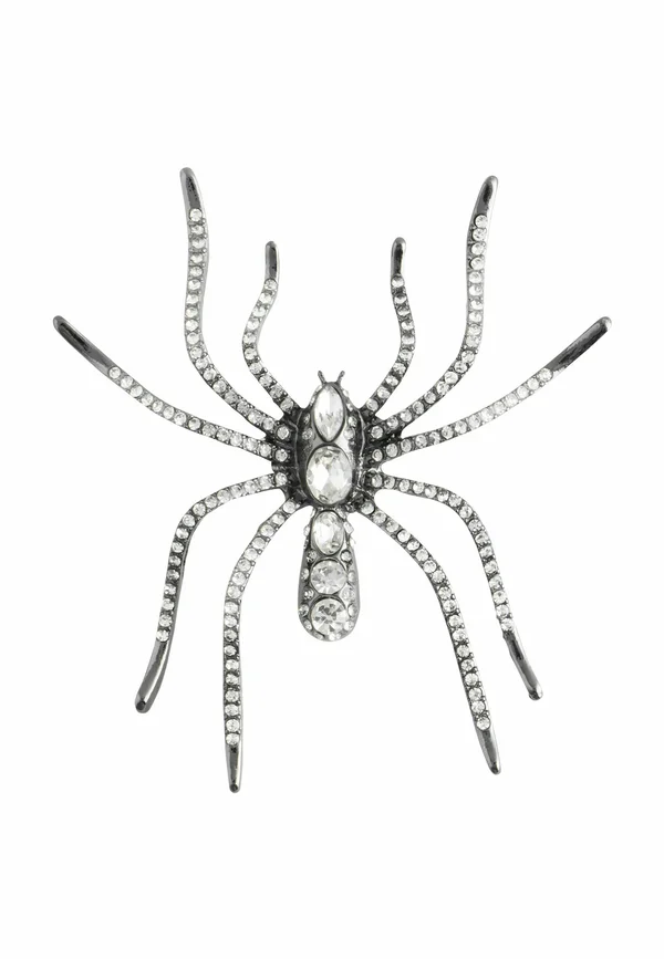 HALLOWEEN SPIDER - Brosche - gun metal