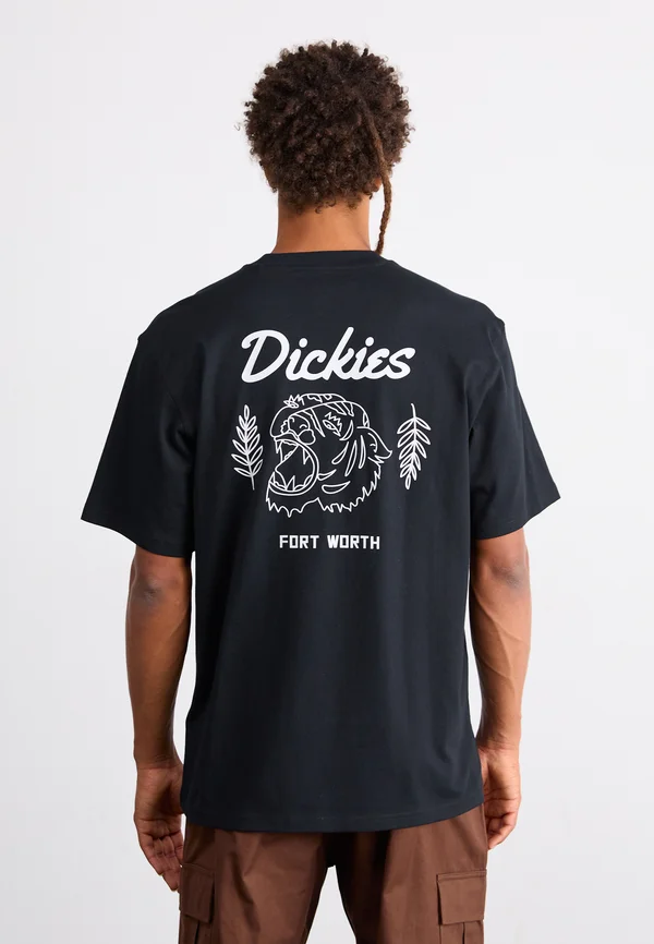 HALMA TEE - T-Shirt print - black