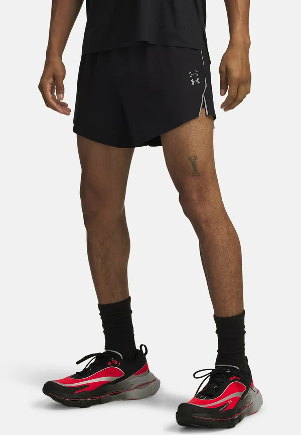 HALO RUN - Kurze Sporthose - black