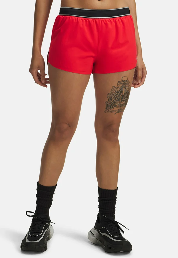 HALO RUN - Kurze Sporthose - racer red