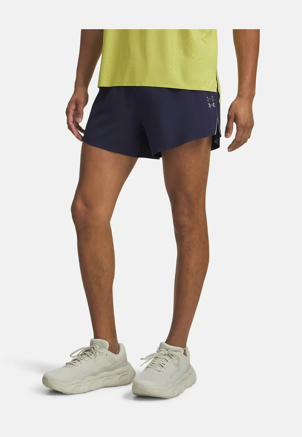 HALO RUN - Kurze Sporthose - washed navy