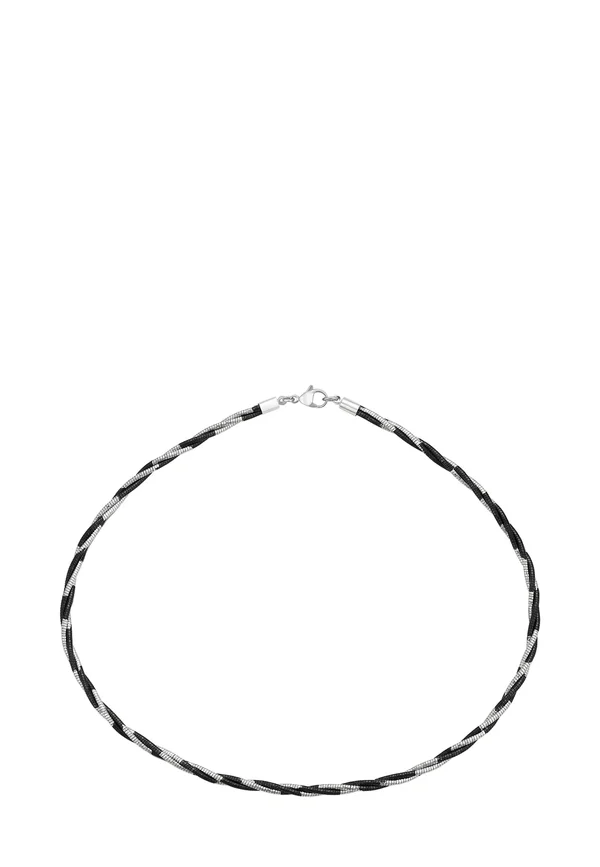 Halskette - black/silver