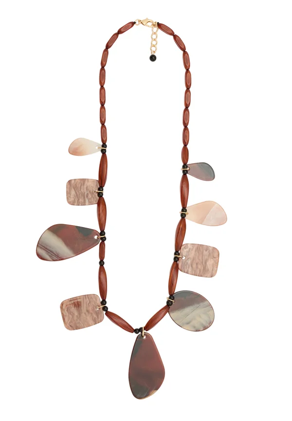 Halskette - brown-multicolor