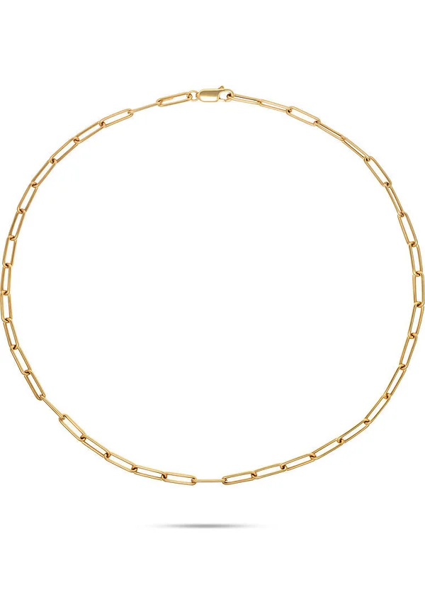 Halskette - gelbgoldfarben