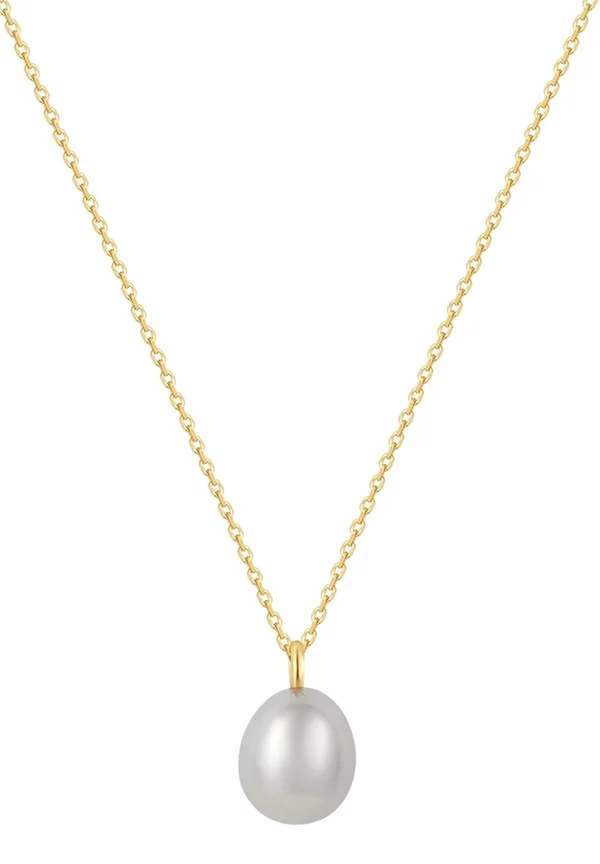 Halskette - gelbgoldfarben