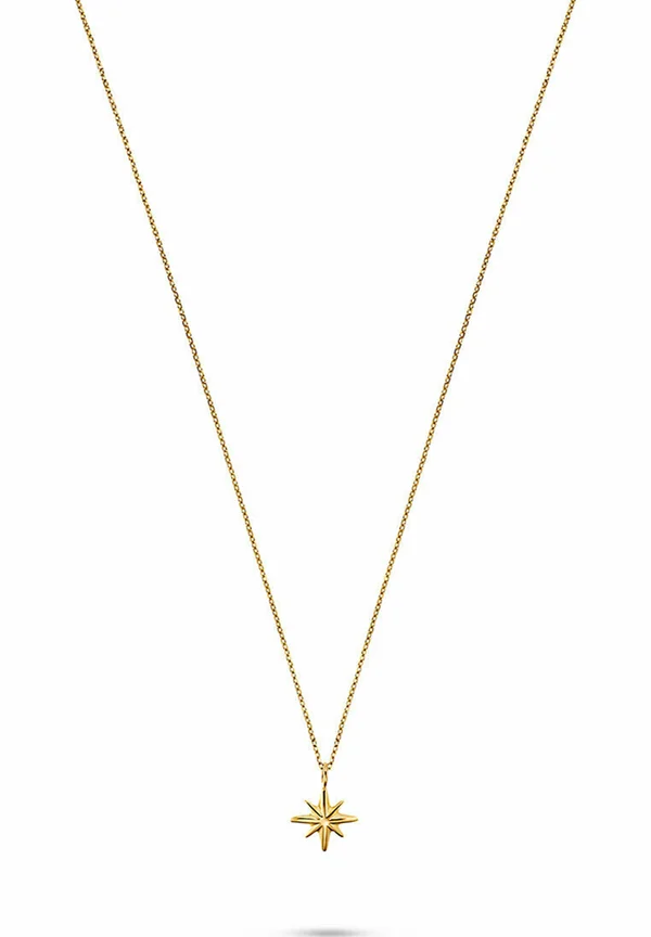 Halskette - gelbgoldfarben