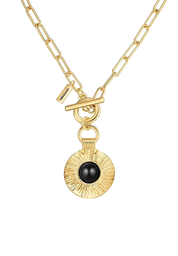 Halskette - gelbgoldfarben