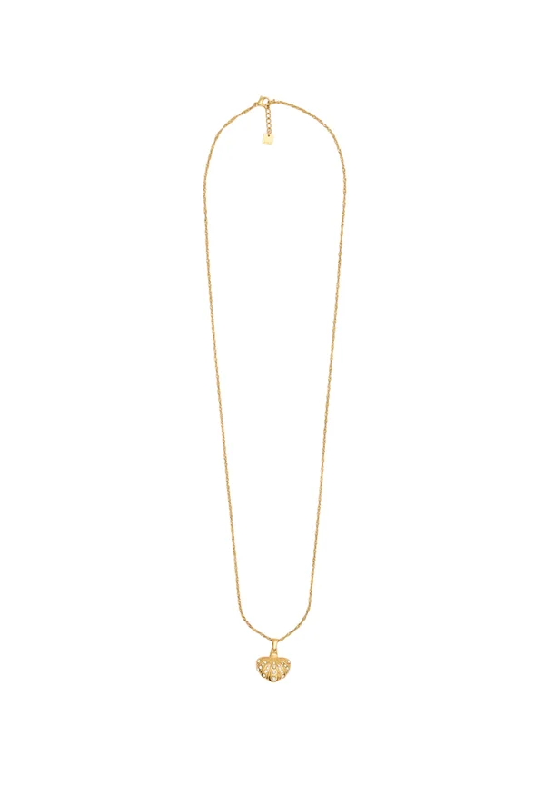 Halskette - gold coloured white