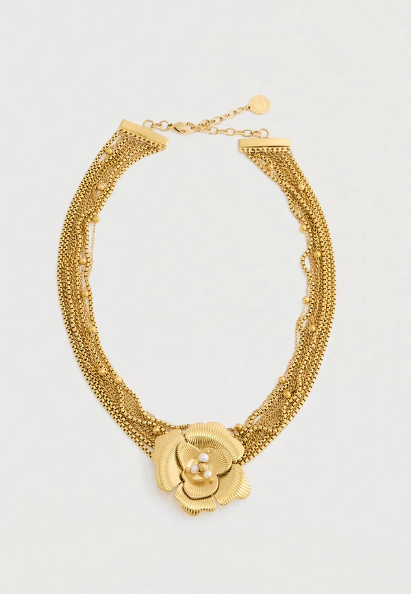 Halskette - gold-coloured