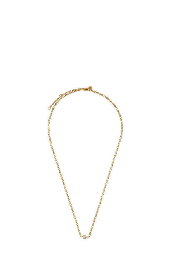 Halskette - goldfarbend