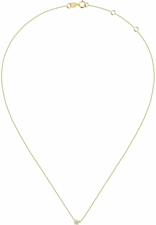 Halskette - gulguld färgad