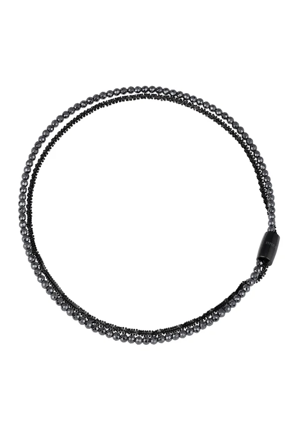 Halskette - hematite