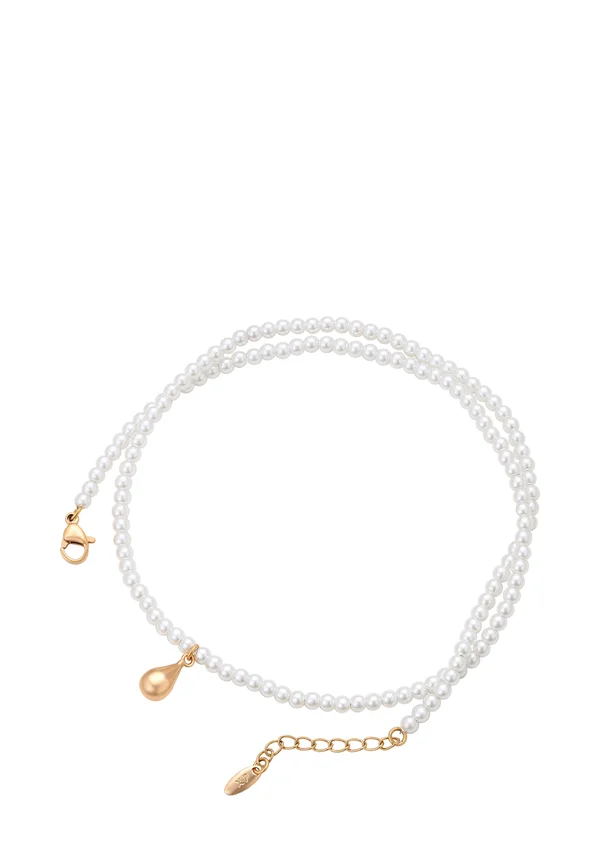 Halskette - rose gold-coloured/white