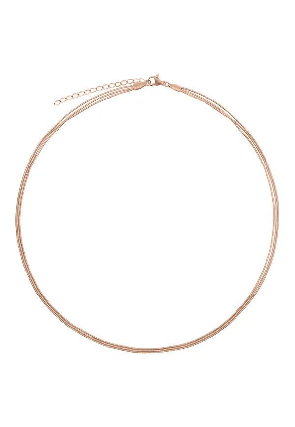 Halskette - rose goldfarbend