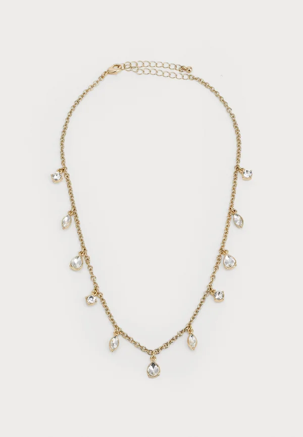 Halskette - shiny gold-coloured