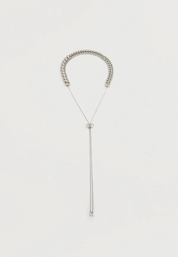 Halskette - silver-coloured