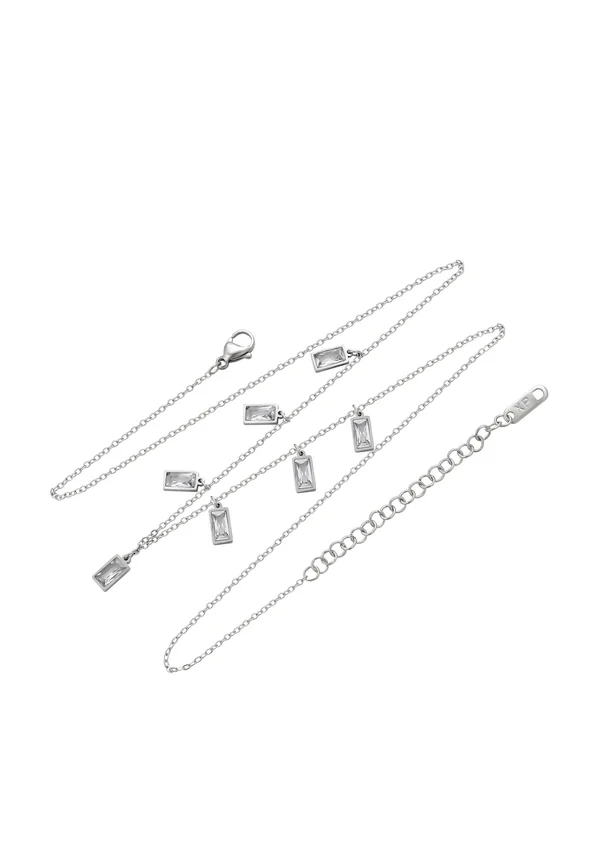 Halskette - silver-coloured