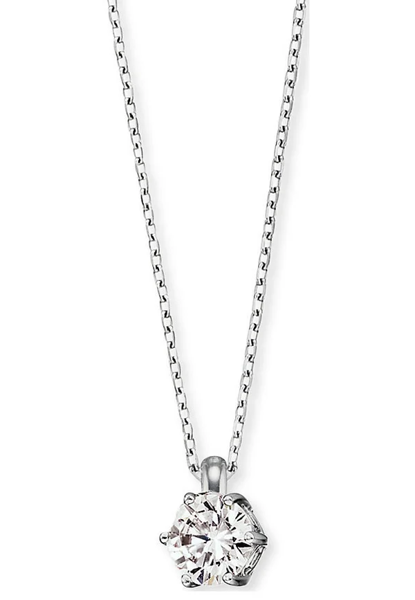 Halskette - silver-coloured