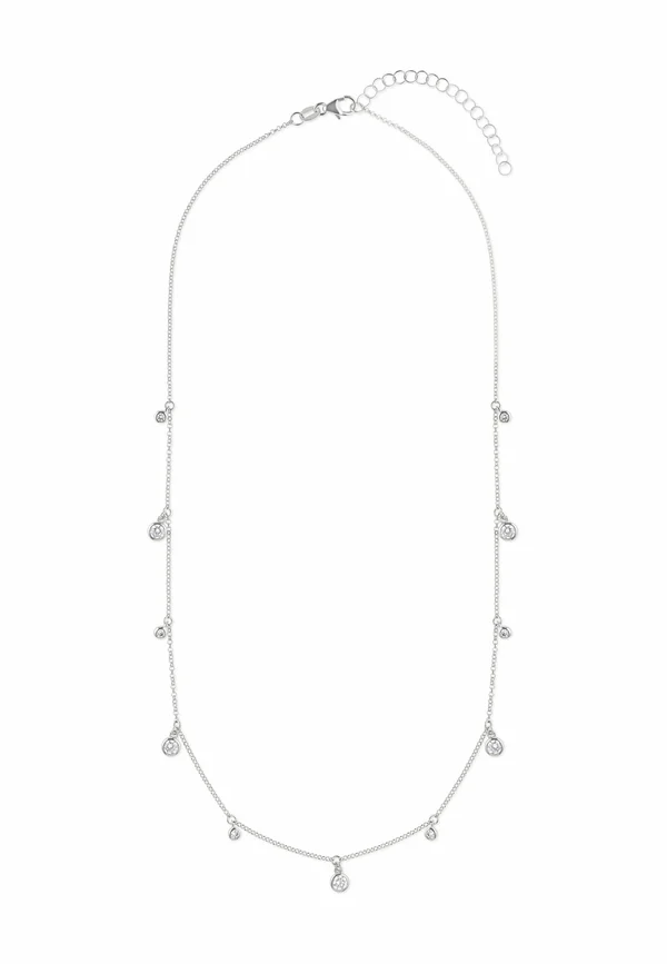 Halskette - silver-coloured