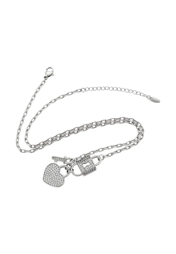 Halskette - silver-coloured