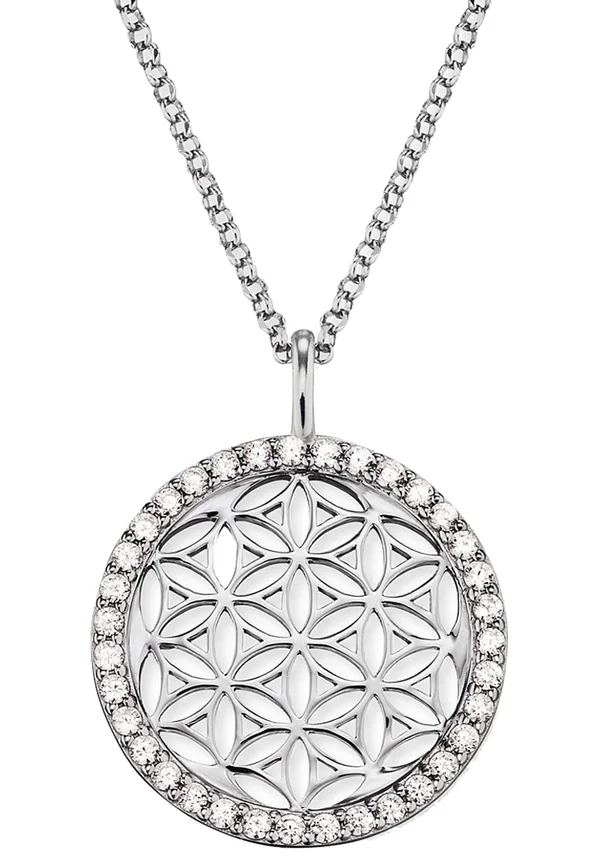 Halskette - silver-coloured