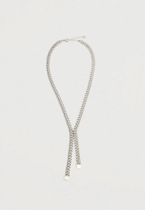 Halskette - silver-coloured