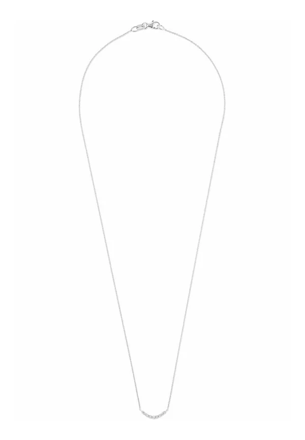 Halskette - weißgoldfarben