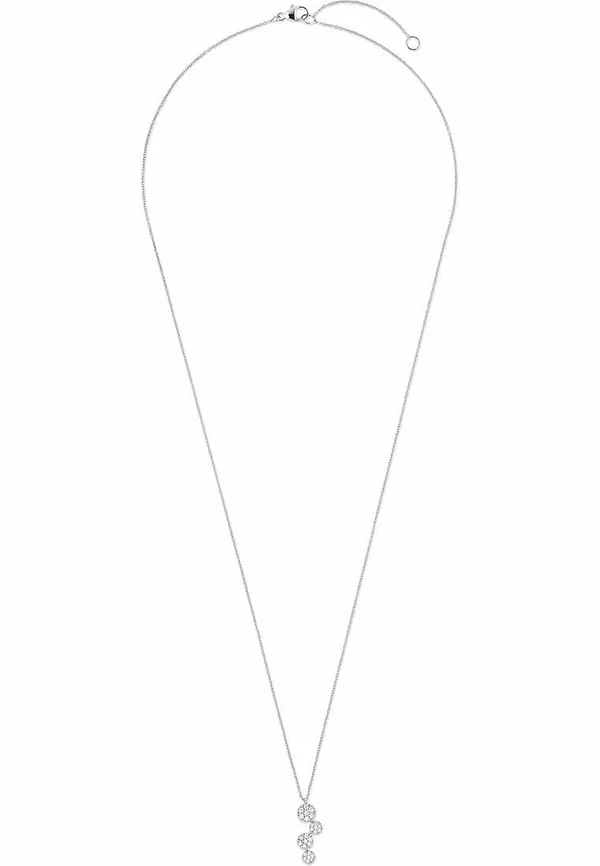 Halskette - weißgoldfarben