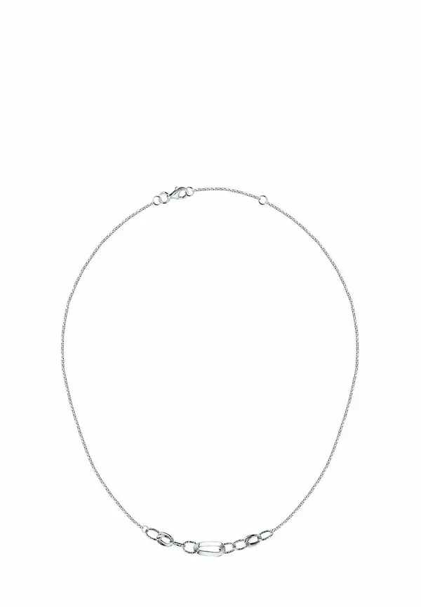 Halskette - weißgoldfarben