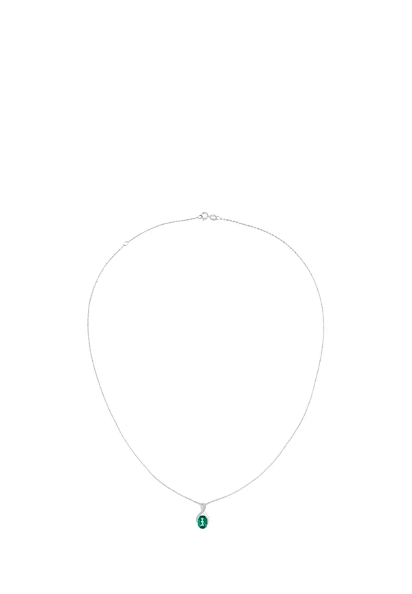 Halskette - white gold-coloured