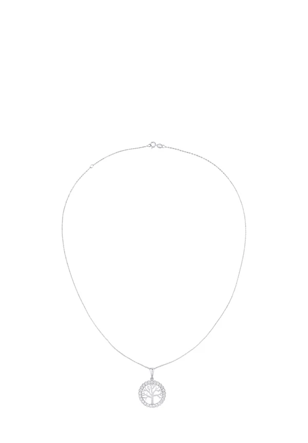 Halskette - white gold-coloured