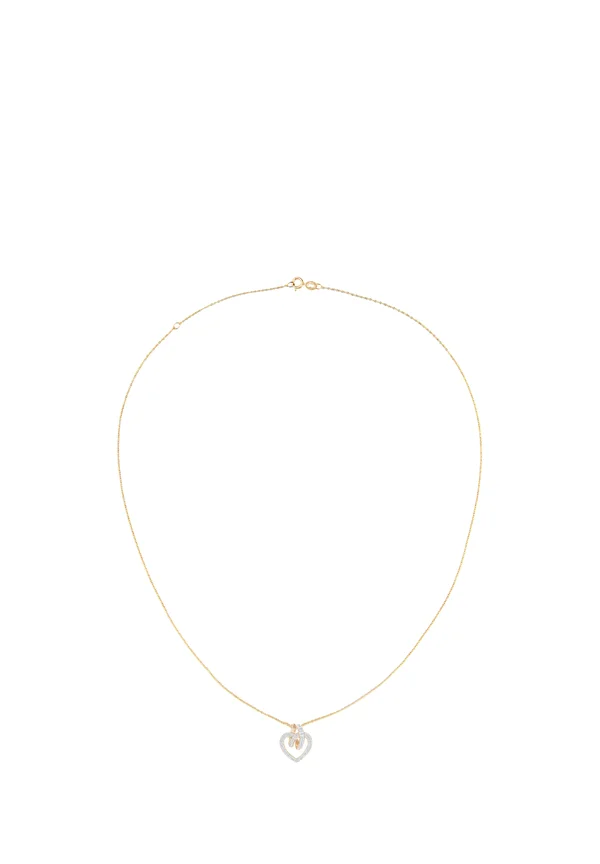 Halskette - yellow gold-coloured