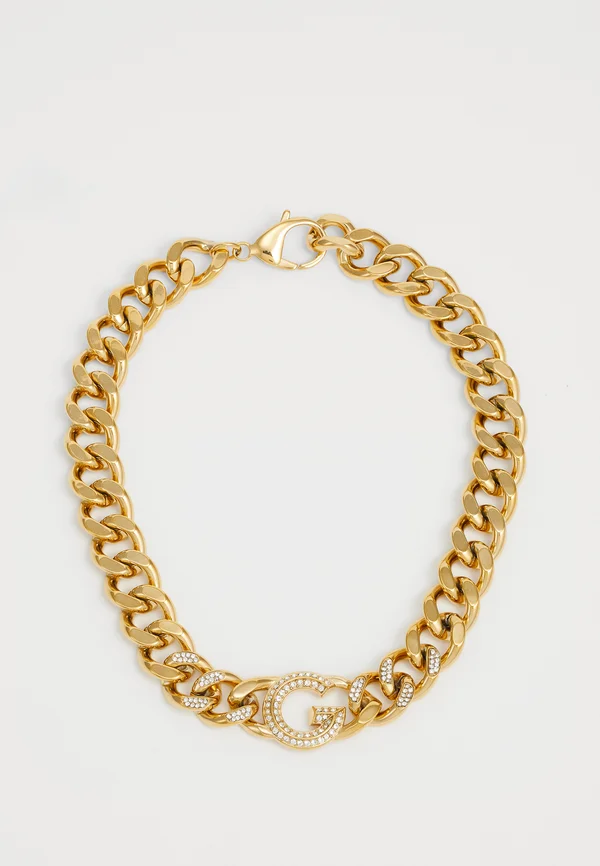 Halskette - yellow gold-coloured