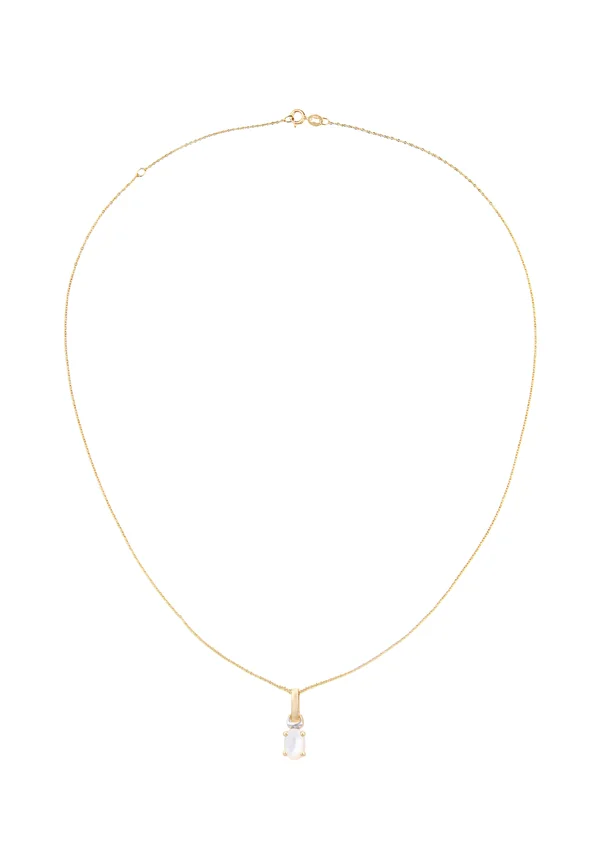 Halskette - yellow gold-coloured