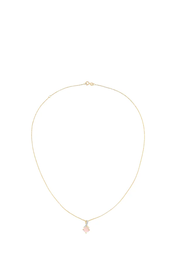 Halskette - yellow gold-coloured