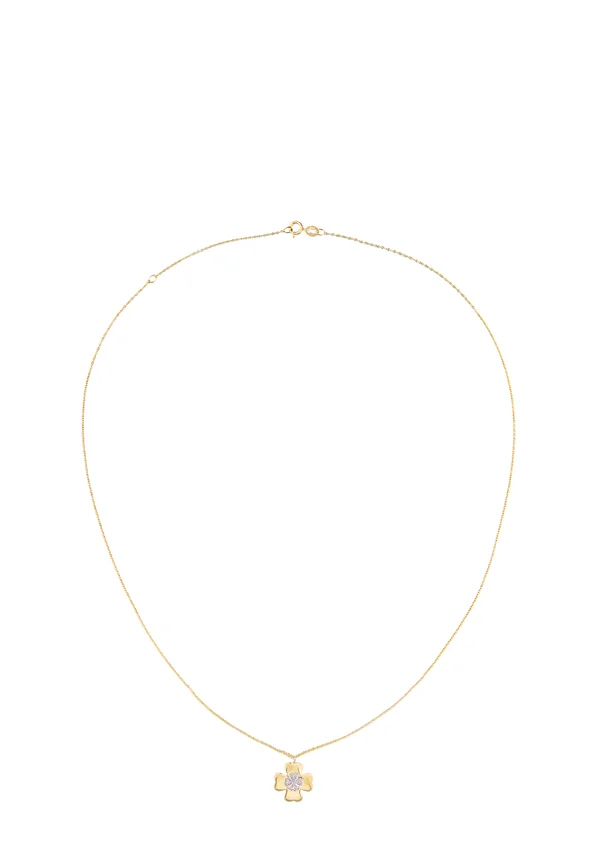 Halskette - yellow gold-coloured