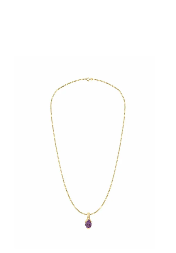 Halskette - yellow gold-coloured