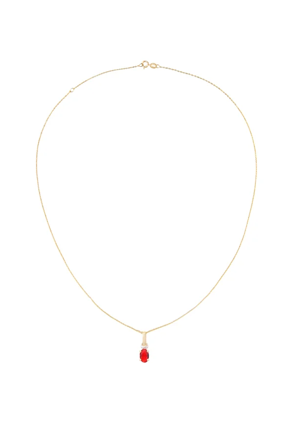 Halskette - yellow gold-coloured