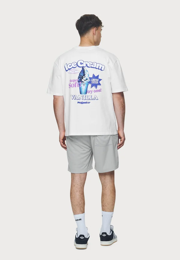 HAMLIN TEE - T-Shirt print - white