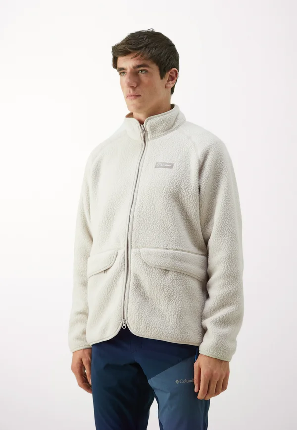 HANBY RELEAXED - Fleecejacke - stone