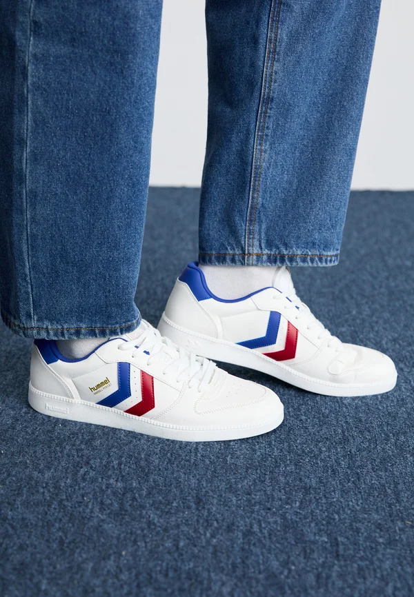 HANDBALL PERFEKT UNISEX - Sneaker low - white/navy/red