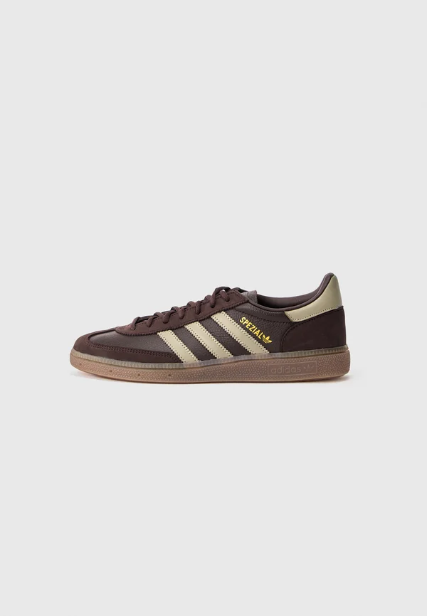 HANDBALL SPEZIAL UNISEX - Sneaker low - aurora coffee/silver-coloured/gum