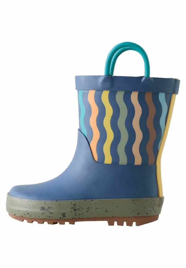 HANDLE - REGULAR FIT - Gummistiefel - blue navy stripe