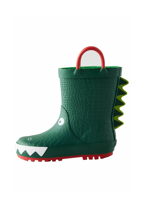 HANDLE - REGULAR FIT - Gummistiefel - green crocodile