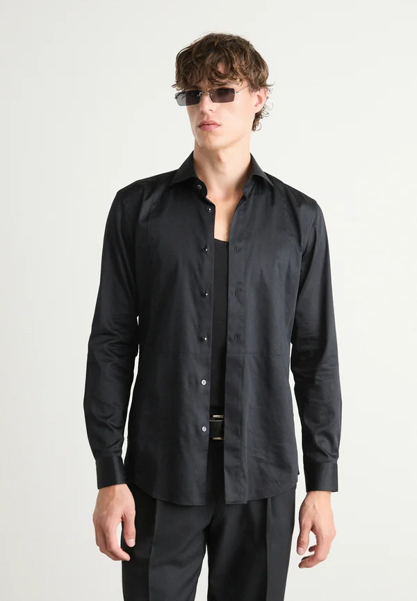 HANK - Hemd - black