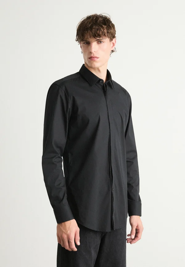 HANK PARTY - Hemd - black