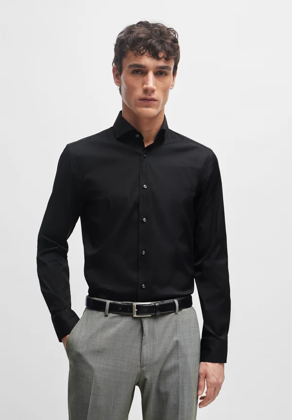 HANK SPREAD - Businesshemd - black
