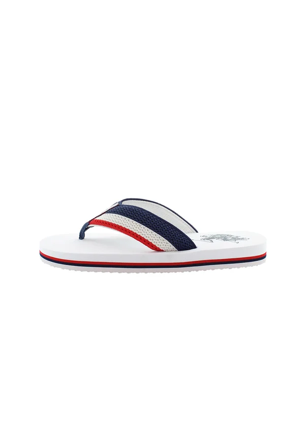 HANK002A - Zehentrenner - white navy blue red